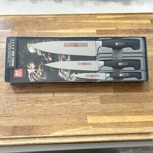 J.A. Henckels German Made Limited Edition Brand-New Kitchen 4-Star Knife Set!